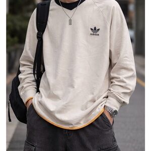 Vintage Adidas Originals Trefoil Long Sleeve XL Streetwear Y2K